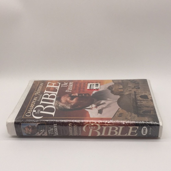 Charlton Heston Presents The Bible The Passion VHS - Picture 2 of 5
